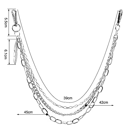 Buy PALAY® Pants Chain Jeans Chain for Men Women Fashion Gothic Punk