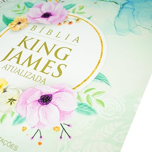 Bíblia King James Atualizada Com Espaço Para Anotações Blue Sky - Imagem 5