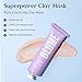 Blume Superpower Clay Mask - Detoxifying Pore Mask to Help Brighten & Balance Complexion - Clarifying Facial Mask with Bentonite & Kaolin Clay to Help Tone & Firm Skin (75g)