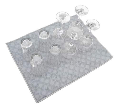 Tapete P/Secar Louça E Copos - Alto Poder De Absorção