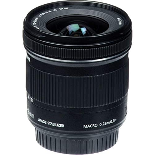 Canon EF-S 10-18mm f/4.5-5.6 is STM Lens, Lens Only