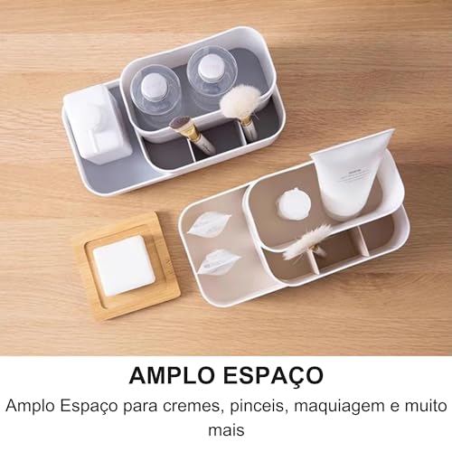 Organizador Maquiagem, Organizador Mesa, Organizador Cosmeticos, Porta Maquiagem, Porta Maquiagem Or