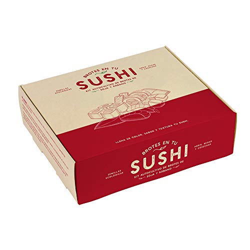 Resetea | Kit Autocultivo | Brotes para Sushi | Soja y rábano