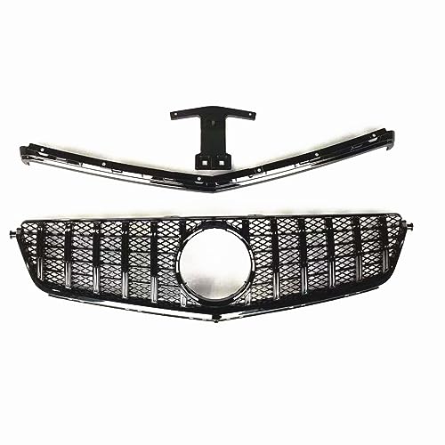 Grille Calandre Avant Mercedes Benz C63 AMG 2008-2011 - Calandre de Pare-chocs Supérieur Noir Sport