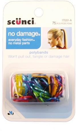 75PK MINI POLYBANDS-E BRIGHT