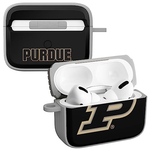 AFFINITY BANDS Purdue Boilermakers HDX Case Cover Compatible with Apple AirPods Pro 1 & 2 (Classic)