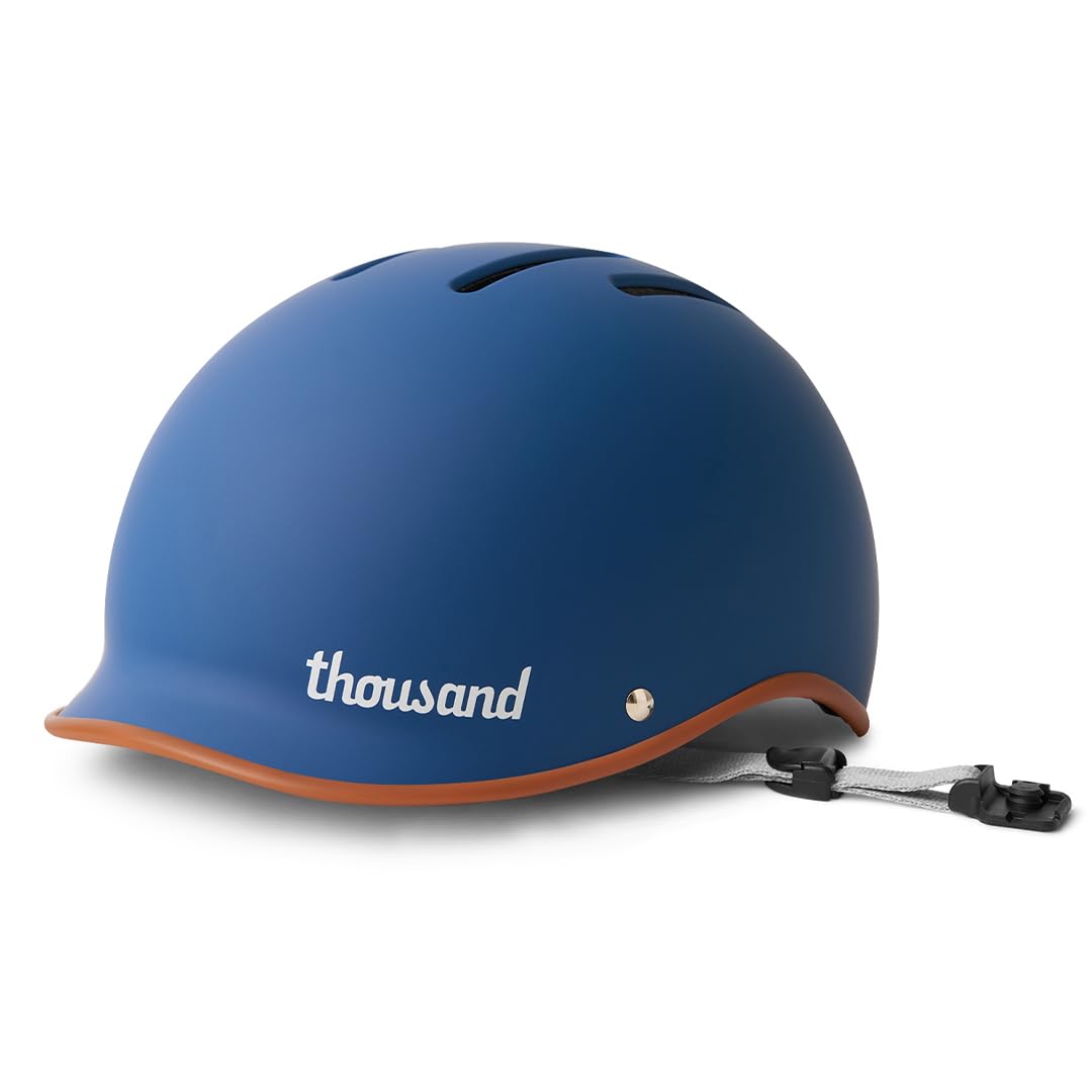 Thousand Heritage 2.0 Adult Bike Helmet; The Original Low Profile Retro Commuter Cycling Helmet Safety Certified for Bicycle Skateboard Skating Roller