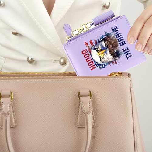 4th of July Memorial Day,Independence Day Personalized Womens Wallet,Holiday Gift,Commemorative Gifts for Family&Friends 1128h 7