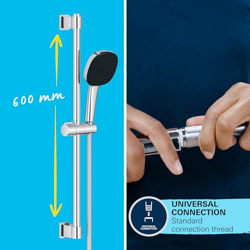 GROHE Vitalio 110, Brausestangenset mit 2 Strahlarten, 7l/min – Ansicht 6