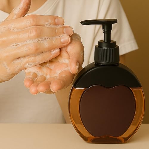 Image of Refillable Liquid Soap Dispenser - 350ML Pump Bottle for Hand Wash, Lotion & Sanitizer