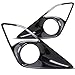 AUTOWIKI OEM Series Driving Fog Lights Covers for 2013 2014 2015 2016 Scion FR-S & for Toyota 86 Driving Fog Lights Black Bezel Kit for 13-16 Scion FR-S & Toyota 86, Left and Right Side