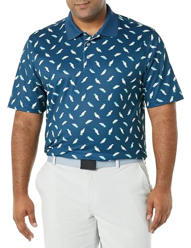 Image of Amazon Essentials Men's Regular-Fit Quick-Dry Short-Sleeve Golf Polo Shirt