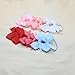 JUCCPUL 40Pcs Baby Hair Ties with Bows Elastic Ponytail Holders Toddler Hair Ties for Little Girls Infants Hair Accessories 2 Inches