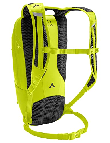 VAUDE Uphill 8 - Bicycle Backpack with 8 Litre Volume - with Breathable Carrying System, Bright Green, standard size - Image 2