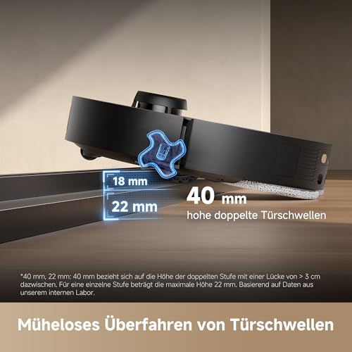 dreame L40s Pro Ultra Saugroboter mit Wischfunktion,19.000 Pa – Ansicht 6