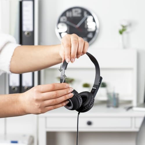 Casque Hama Essential HS 300 – Avec Fil, Appels/Musique, 2 m - vue 7