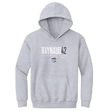 500 LEVEL Maxime Raynaud Sacramento Kings Elite Youth Hoodie Sweatshirt (Gray, X-Large)
