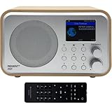 Ferguson Regent i101 Internetradio WLAN Radio mit Bluetooth FM/DAB/DAB+ Radio UKW, Radiowecker, Equalizer, Farbdisplay, USB, AUX IN, Line Out,UPnP, Sleep Timer, App-Steuerung, Fernbedienung