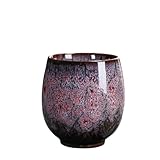 湯呑み 陶器 湯のみ おしゃれ 湯呑み茶碗 寿司 旅館 料亭 飲食店 業務用 家庭用 食洗機対応 環境に優しい器 お祝い 誕生日 プレゼント 茶碗カンフー茶器家庭用陶磁器(C（2個入り）) [並行輸入品]