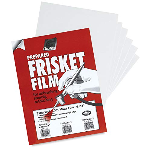 Frisket film Grafix pour éviter les bavures de peinture et réussir vos masquages
