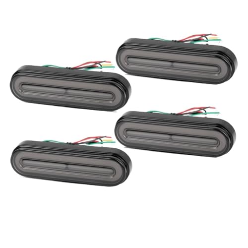 Feu stop moto à 60 LED puissantes avec triple fonction clignotant et DRL pour ATV