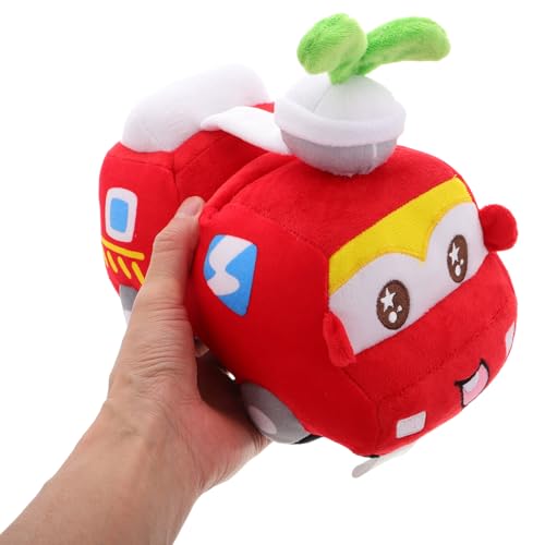 Peluche camion de pompiers en coton PP doux et confortable
