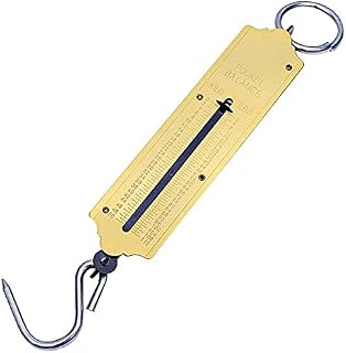 50Kg Luggage Scale Spring balance hanging weighing luggage Suitcase fish Weight scale Fishing Scale Heavy Duty Weighing Balance for Home Farm Food Market