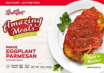 Meal Mart Parve Eggplant Parmesan In Tomato Sauce 12 Oz. Pk Of 6. #TOP2