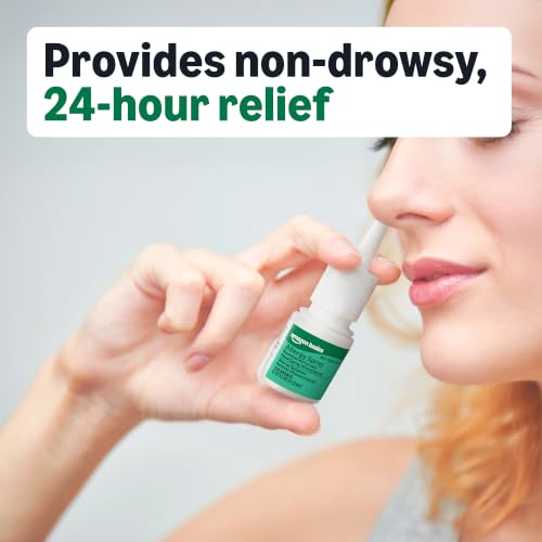 Amazon Basics 24 Hour Allergy Nasal Spray, Mometasone Furoate Nasal Spray 50 mcg/Spray, Non-Drowsy (Previously Care) - Image 5