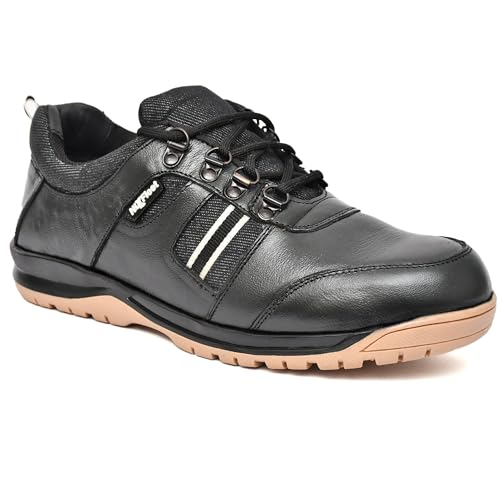 NIXFLEET Fury x1 Leather Steel Toe Safety Shoes | Super Comfortable and Lightweight | Slip-Resistant Outsole | Heavy-Duty Safety Shoes with Steel Toe | Size UK9 (B0DDPTYG41) Amazon Price History, Amazon Price Tracker