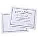 Gartner Studios Printed Certificates - Blue and Gray Border