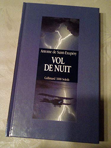VOL DE NUIT (INACTIF- 1000 SOLEILS) [French] 2070500098 Book Cover
