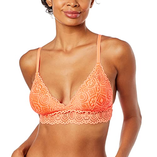 Sutiã bojo removível, laranja atomic, P