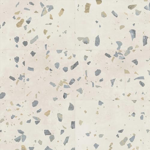Image of Allure Luxury Vinyl Tile Flooring, 22 Mil Wear Layer, Ultima Parfait Terrazzo 12 inch x 24 inch, 6.5 mm Thick Vinyl Tiles with Click and Lock Installation, 12 Boxes 282.72 sq ft.