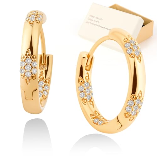 Opiniones y reviews de Aretes de Moda para Mujer al mejor precio. 40 Aretes de Aro, Pendientes de Aro para Mujeres, Joyería de Moda S925, Incrustación de Mano Hueca, Adecuado para Propuesta de Matrimonio, Día de San Valentín, Cumpleaños,...