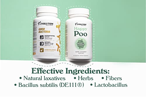Evolution Advance Nutrition Pro Daily Probiotic + Happy Colon (30 Capsules Each One) #TOP5
