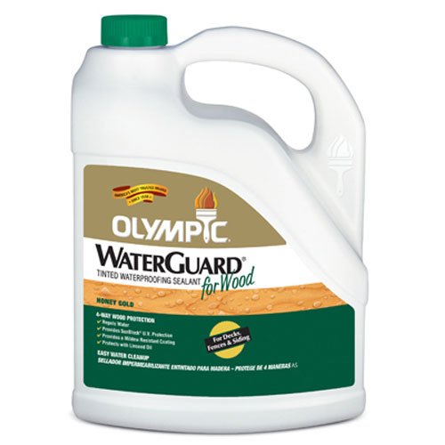 inc 55162a/01 Gallon, Honey Gold, Waterguard Wood Waterproofing Sealant
