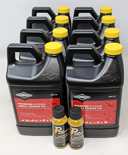 Aceite para motor 30W Briggs & Stratton, 48 Oz, pack 8 miniatura 1