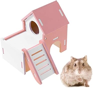 Amazon Dorasu ハムスターハウス 小動物用ハウス お家 飼育ケージ ハムスターケージ 二階建て 遊び場 可愛い 遊び道具 軽量 人気 おしゃれ 面白い 耐久 持ち運び便利 多彩 組み立て簡単 安全 遊具 小さな動物用 ペット用品 青い Dorasu 飼育ケージ 通販