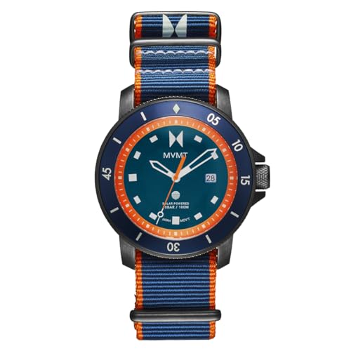 MVMT Men's Cali Diver Sport's Watch - Water-Resistant 10 ATM...