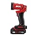 SKIL 20V 4-Tool Combo Kit: 20V Cordless Drill Driver Reciprocating Saw, Circular Saw and Spotlight, Includes Two 2.0Ah PWR CORE Lithium Batteries and One Charger - CB739701,Black, Red