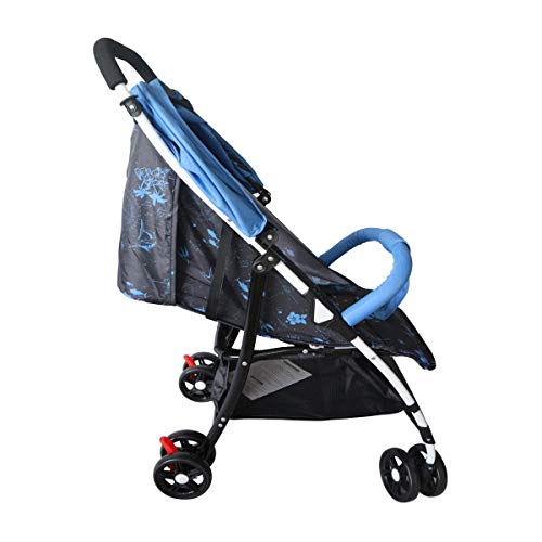 Cutieco-Large-Seating-Capacity-Travel-Friendly-Baby-Stroller-Buggy-for-BabyKids-0-3-Years-Blue