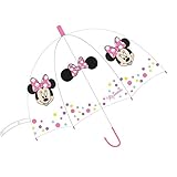 paraguas minnie mouse transparente PARAGUAS NIÑA SETA TRANSPARENTE MINNIE 7777