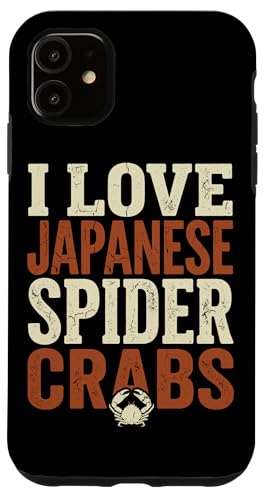 I Love Japanese Spider Cabs ���B���e�[�W���p �X�}�z�P�[�X iPhone 11 �p