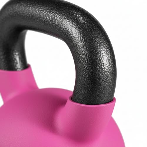 Image of Kakss Half Coating Neoprene Kettlebell (PINK, 5 KG)