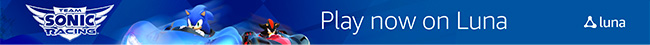 Luna Cloud gaming - Play Team Sonic Racing