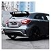 Compatible for Benz A-Class W176 W177 A180 A200 A220 A250 A260 AMG A45 2013-2022 Rear Roof Trunk Spoiler Wings Car Accessories(W177 Glossy Black)