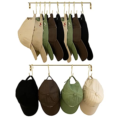 Friade Smooth Finished 12 Pack S Hooks For Hanging, Heavy Duty S Hanger Hooks, Hooks Hanger For Hanging Pot, Pan, Cups, Plants, Gloves, Bags, Towels, Jeans，Hat (Gold) #TOP4