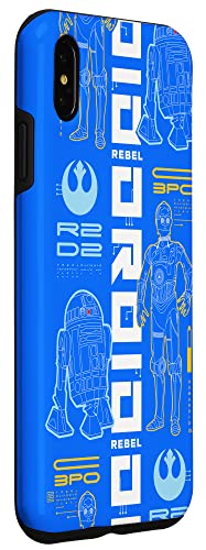 Coque iPhone XS Max Star Wars anti-rayures évite les casses d'écran