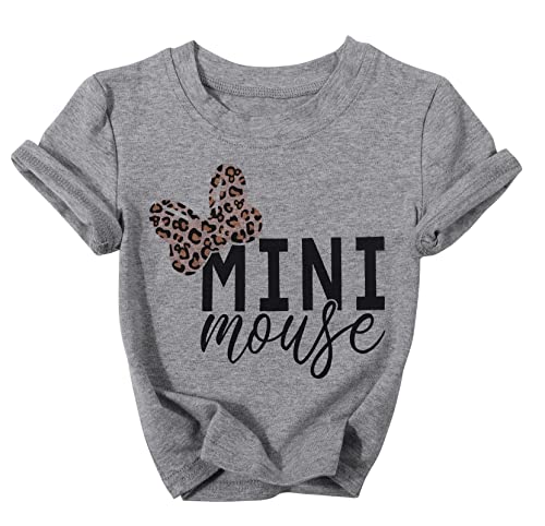 Mommy and Me Matching Shirt Outfit Mama Mini Leopard Love Heart Tshirt Mom Daughter Family Matching Set Clothes2